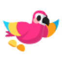 Pan Parrot Sticker